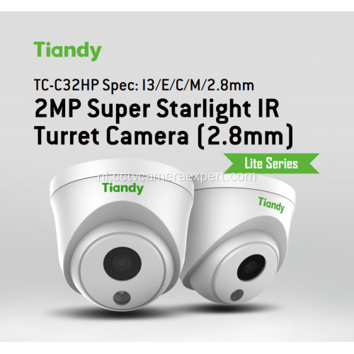 TC-C32HP Domecamera POE WDR 2MP Superlicht